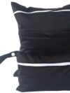 Wetbag Nassbeutel, 2 Stück Wasserdichte Windeltasche für unterwegs Stoffwindeln Nasstaschen Nasse und Trocken Wetbag Organiser Wäschebeutel Kinderkarten Organiser Beutel mit Reißverschluss -Rose – Bild 2