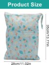 EIHI Nasstaschen, Wetbag Organiser Beutel für Kindergarten, Reisen, Gym – Bild 2