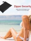 Takluu Tasche für nasse Kleidung | Windel-Nasstasche Windelbeutel aus Oxford-Stoff für Fitnessstudio, Badeanzüge, Strand, Pool, Toilettenartikel – Bild 2