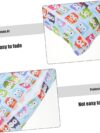 WATIIFUFU 2st Nasse Trockentasche Windeltasche Beutel Mit Pumpenteilen Säuglingswindeln Sporttasche Waschbare Nasse Trockentasche Nasstaschen Für Babys Neugeborene Windel Pumpsack Polyester – Bild 3