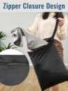 Svalor 2 Stück Nasstasche,30 cm x 36 cm Wetbag Schwimmsachen wasserdichte Wet Bag mit Reißverschluss,Wiederverwendbar Schmutzige Kleidung Tasche Organiser für Badeanzüge, Strandtuch, Sportkleidung – Bild 4