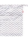Damero Wetbag Stoffwindeln, Wickeltasche Baby Wiederverwendbar, 3 Stücke Nasstasche Stoffwindeln, Waschbar Organizer Beutel für Mädchen Jungen, Grauer Chevron – Bild 2