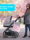 DEEP LEE LIMITED Wetbag, Wasserdichte Windeltasche für Kindergarten mit Reißverschluss – Bild 5
