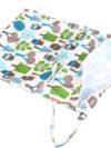 Damero Wetbag Stoffwindeln, Wickeltasche Baby Wiederverwendbar, 3 Stücke Nasstasche Stoffwindeln, Waschbar Organizer Beutel für Mädchen Jungen, Grüner Wald – Bild 4