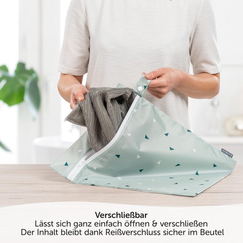 Zamboo Nasstasche/Windeltasche - umweltfreundlich und nachhaltig – Bild 2