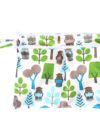 Damero Wetbag Stoffwindeln, Wickeltasche Baby Wiederverwendbar, 3 Stücke Nasstasche Stoffwindeln, Waschbar Organizer Beutel für Mädchen Jungen, Grüner Wald – Bild 3