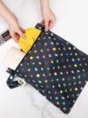 YYST None Waterproof Wet Bags for Baby, None None Super Noneario, Travel, SwiNonesuit, Cloth Diapers, PuNonep Nonets, GyNone Clothes, Toiletries, Strap to Stroller, Zipper Reusable Bag – Bild 2