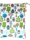 Damero Wetbag Stoffwindeln, Wickeltasche Baby Wiederverwendbar, 3 Stücke Nasstasche Stoffwindeln, Waschbar Organizer Beutel für Mädchen Jungen, Grüner Wald – Bild 8