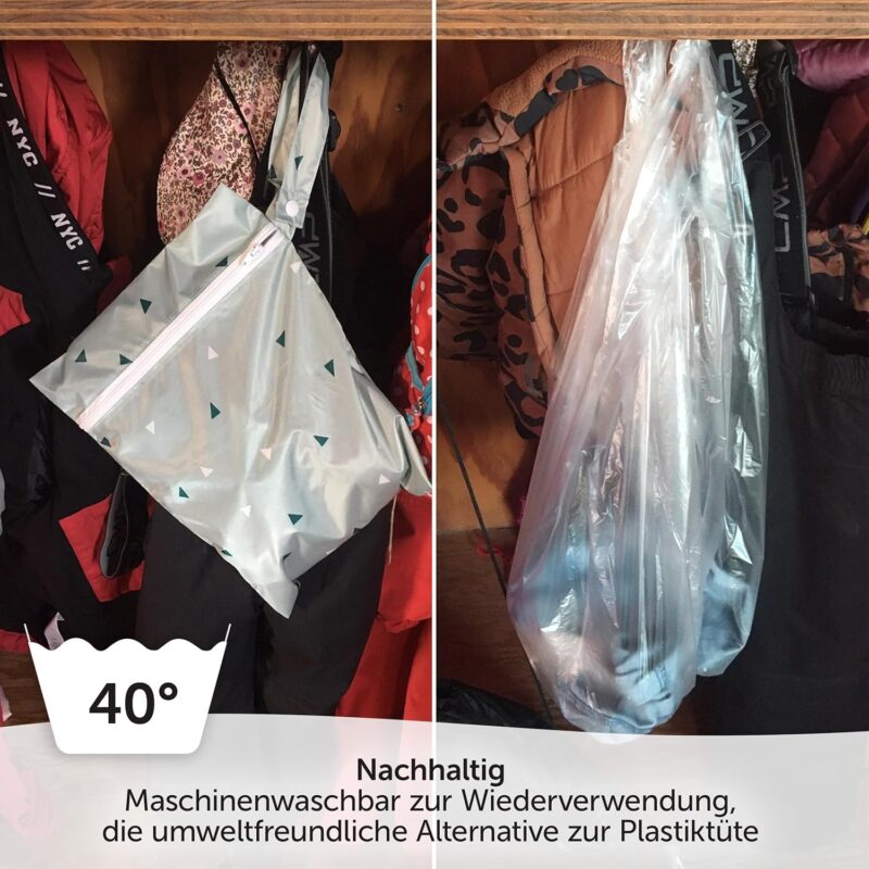 Zamboo Nasstasche/Windeltasche - umweltfreundlich und nachhaltig – Bild 4