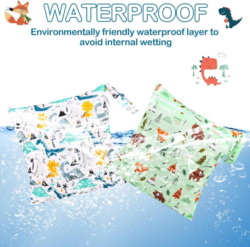Encuryna Windeltasche Wetbag Nassbeutel Organiser – Bild 4