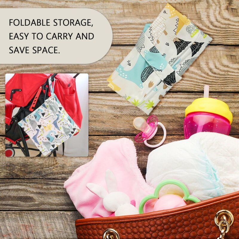 CQQNIU Baby Waterproof Organizer, Double Zipper for Baby Swimwear – Bild 5