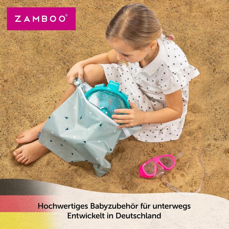 Zamboo Nasstasche/Windeltasche - umweltfreundlich und nachhaltig – Bild 8