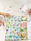 HBselect Windeltasche, wasserdichter wiederverwendbarer Wetbag mit Reißverschluss – Bild 7
