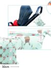 HOTLIKE Wetbag, Windeltasche mit Reißverschluss (Hellgrün) – Bild 2