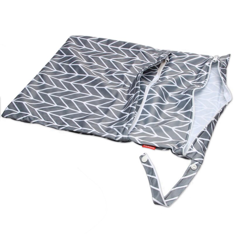 Damero Windeltasche mit wiederverwendbarem Stoff – Bild 4