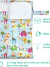 HBselect Windeltasche, wasserdichter wiederverwendbarer Wetbag mit Reißverschluss – Bild 2