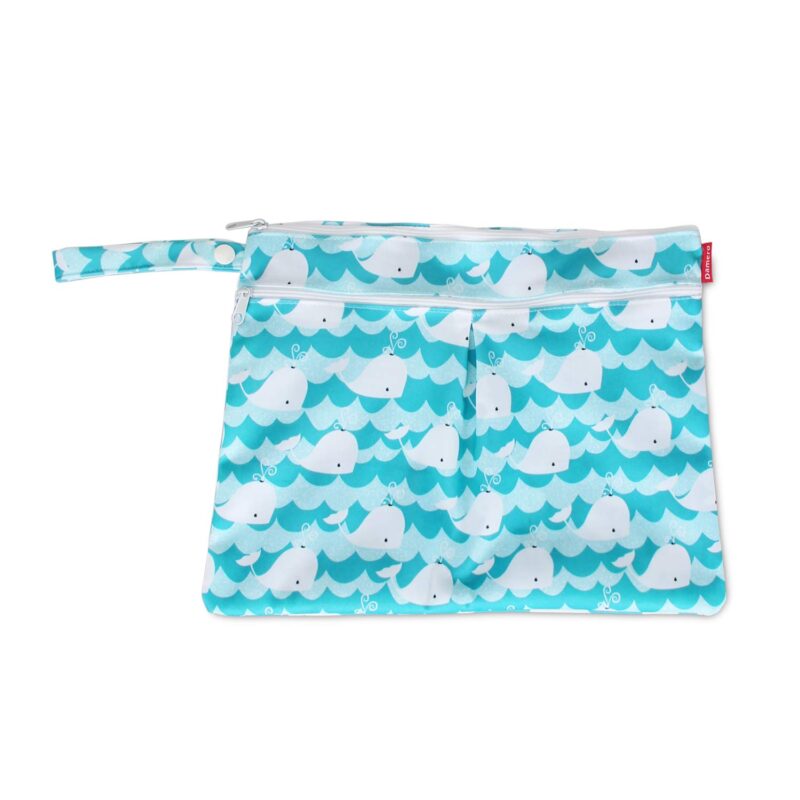 Damero Windeltasche Wetbag Windelbeutel, Nasstasche für Unterwegs – Bild 8