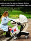 Smilbaley Nappies Wet Pockets, Nappy Bags Wet and Dry, geeignet für Babys Unterwegs – Bild 8