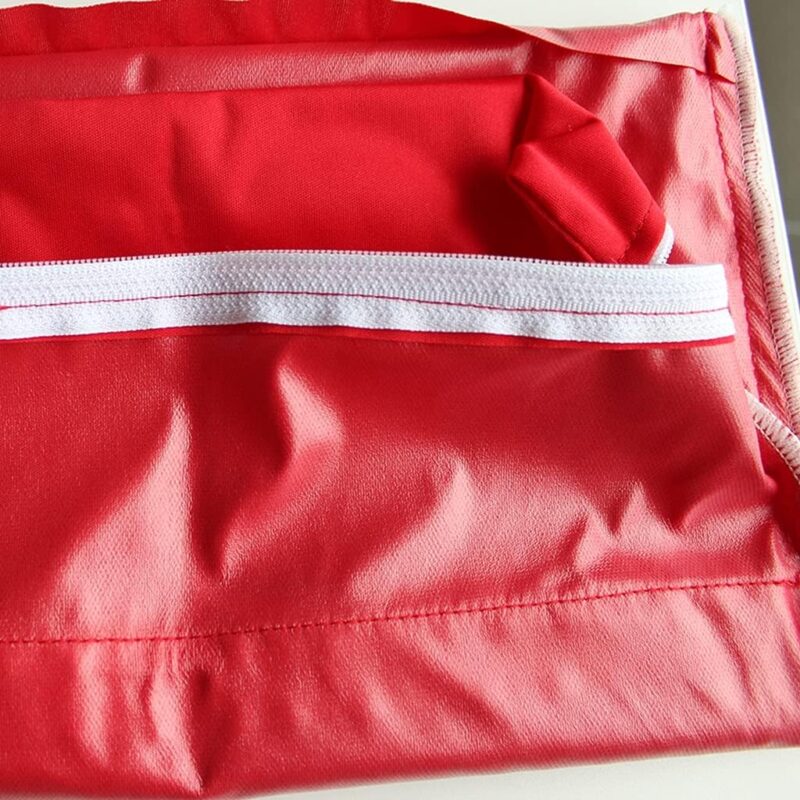 Egurs Klein Windeltasche Wasserdicht Wetbag Organiser Beutel 22 * 15cm rot – Bild 3