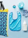 40x70cm Wet Dry Bag, wasserdicht waschbar Windel Windel Aufbewahrungstasche mit großem Fassungsvermögen und Griff für Badeanzug Unterwäsche Windel(Gelb) – Bild 6