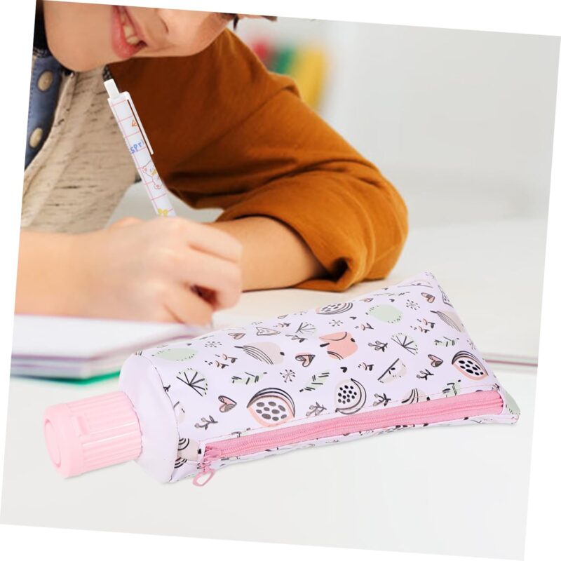 KALLORY Personalisierte Kreative Zahnpasta Aufbewahrungstasche Bleistift Zubehör Bleistift Zubehör Studenten Bleistiftbeutel Reißverschluss Bleistiftbeutel Multifunktionale Stift – Bild 7