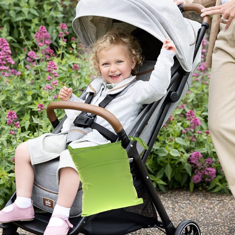 YOUDALIS 3 Stück wasserdichte Stoffwindeln Nasstaschen, Wickeltasche Wetbag Wiederverwendbare, Wet Dry Cloth Windeltasche mit Reißverschluss für Baby Reisen Unterwegs – Bild 4