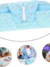 Cabilock 1 Stück Schreibwarenbox Reißverschlusstasche Glitzer Bleistifte Glitzerstift Tasche Stationär Klassenzimmer Party Belohnungen Schüler Schreibwarentasche Entzückende – Bild 7