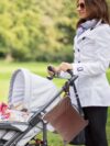 WeddHuis 2 pcs wasserdichte Stoffwindel Nassbeutel wiederverwendbare Nassbeutel nasser und trockener Stoffwindelbeutel mit Reißverschluss geeignet für Baby unterwegs – Bild 6