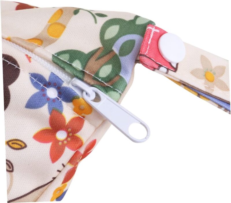 KOMBIUDA -Nass-Trockensack Wickeltasche Windel Windel Einzel Taschen nass trocken windelbeutel Diaper Bag Waterproof Diaper Bag windeltasche nass und trocken Tuch – Bild 5