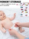 WUMZIRA Wetbag Kindergarten Groß, Nassbeutel Kindergarten Personalisiert for Baby Stoffwindeln mit Reißverschluss für Baby Reisen Unterwegs – Bild 5