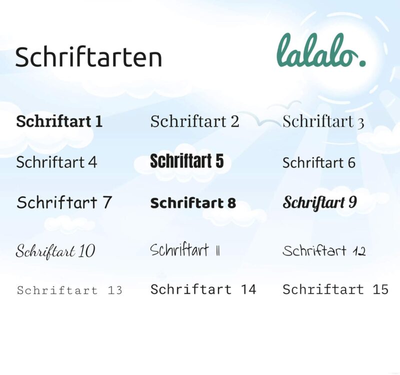 LALALO Schlüsselanhänger aus Filz mit Namen, Schlüsselband Personalisierte Geschenkidee mit Aufschrift oder Wunschtext für Geburtstag Weihnachten – Bild 3