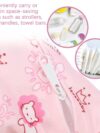 2 Stück Nappy Bags, Wet Dry Bags, Windeltaschen Nasstaschen Nasse und Trocken Wickeltasche Wasserdicht Waschbar Wetbag Organiser für Kleinkind Windeln Reisen Gym Strand Pool – Bild 3