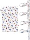 XKKO - wasserabweisende Nasstasche - Wetbag mit Schlaufe - Gr. M Farbe Fuchs & Waschbär – Bild 3