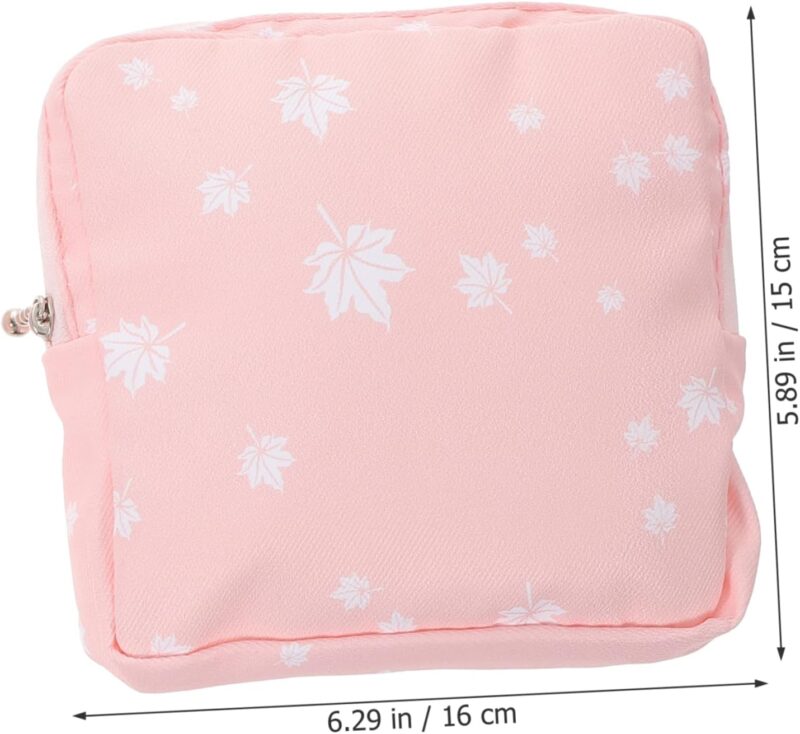 SEWOART 2st Aufbewahrungsbeutel Für Damenbinden Tragetaschen Aus Baumwolle Organisator Für Damenbinden Wasserdichter Geldhalter Zeitraum Beutel Kleine Nasstasche Mini-kosmetiktasche ， – Bild 7