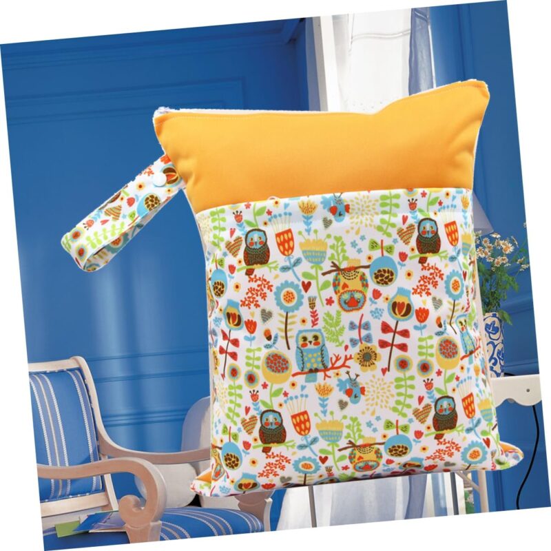 Windeltasche Baby Nass Und Trocken Sammelbeutel – Bild 4