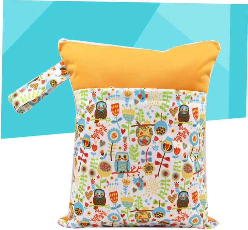 Windeltasche Baby Nass Und Trocken Sammelbeutel – Bild 7