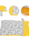 Windeltasche für nasse und trockene Windeln, Aufbewahrungstasche, tragbar, 2 Reißverschlusstaschen, hautfreundlich für Babys für Reisen (Farbe Katze) – Bild 6