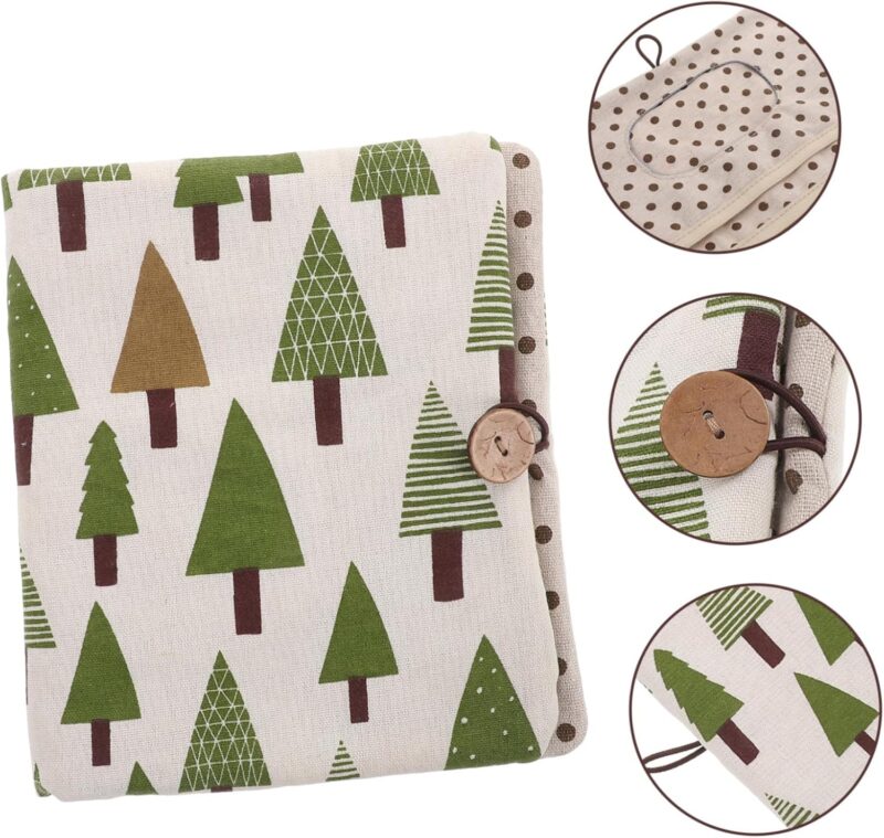 KOMBIUDA Aufbewahrungstasche Für Babywindeln Nasse Tasche Schwimmen Windeltasche Beutel Spender Für Windeltücher Windelhalter-Organizer Taschen Für Wickeltaschen Baumwolle Light Green – Bild 7
