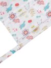 ALVABABY 2 Stück windeltasche wetbag wiederverwendbar, Nasstaschen für Unterwegs, wiederverwendbar mit Zwei Reißverschlusstaschen windelbeutel für Babys Windeln LX-H341355-DE – Bild 4
