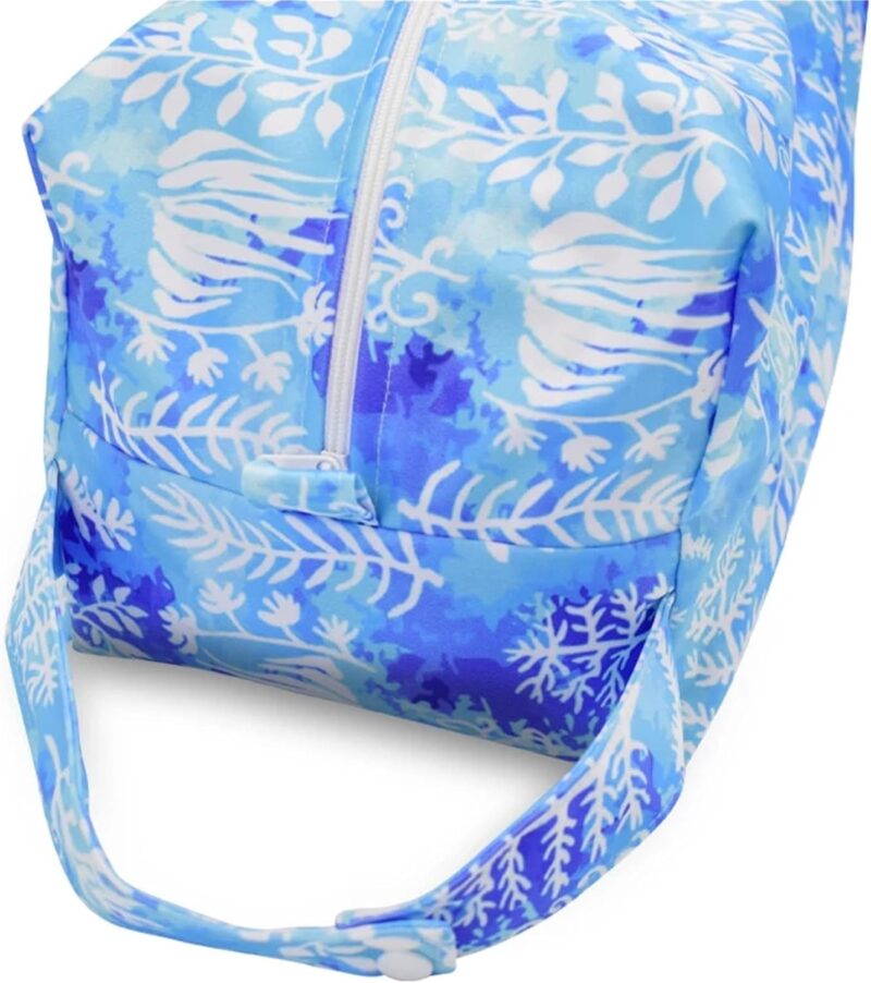 AOEGBY Windelbeutel Wetbag Wiederverwendbare Windeltaschen mit großem Fassungsvermögen, Windeltasche, Handtaschen, Windel-Organizer, Windeltasche Nasstasche(Color-07) – Bild 4