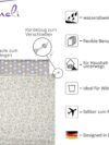 Feineli® Wäschesammler Wetbag (Dreiecke) - 63x70cm - Wäschebeutel mit Schlaufe und Kordelzug, wasserabweisender Wäschesack, ideal für Wäscheeimer und Wäschetonnen – Bild 2