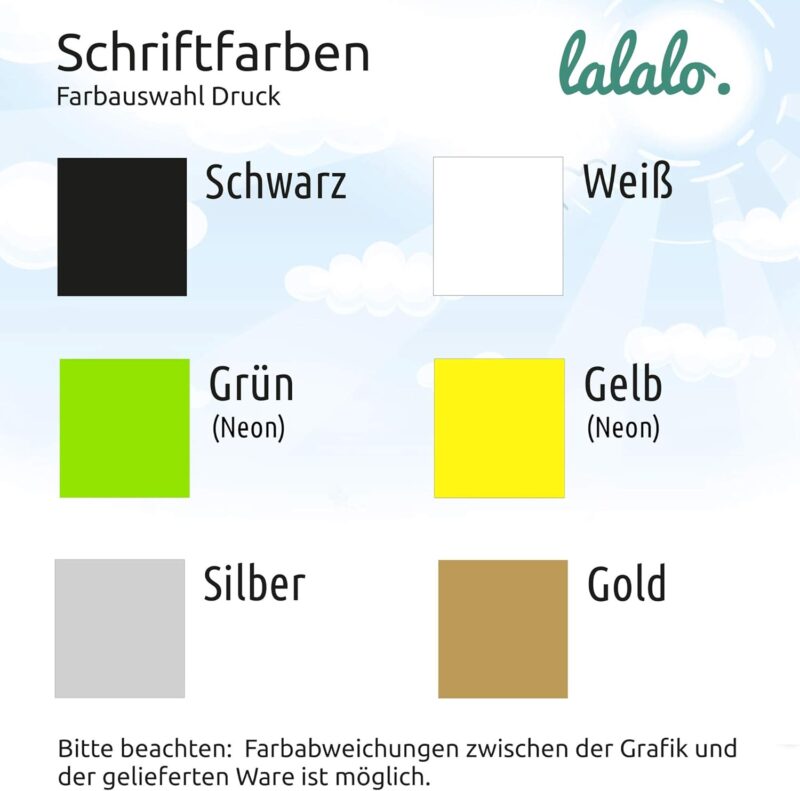 LALALO Schlüsselanhänger aus Filz mit Namen, Schlüsselband Personalisierte Geschenkidee mit Aufschrift oder Wunschtext für Geburtstag Weihnachten – Bild 2