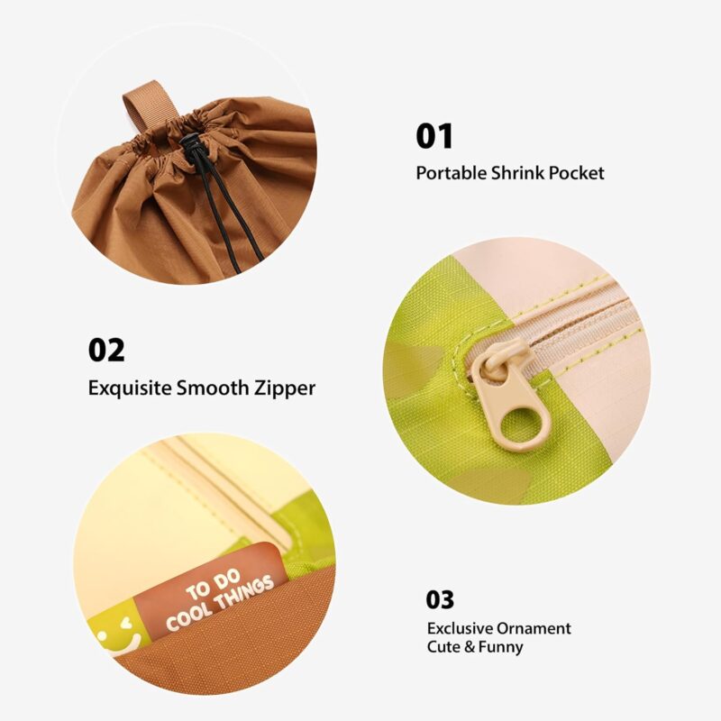 Zoyzoii Turnbeutel Mädchen Junge, Schwimmtaschen Mädchen mit Wasserdichtem Material, Leichte Turnbeutel Kindergarten für Kinder Geschenk,35 * 24 * 5CM – Bild 4
