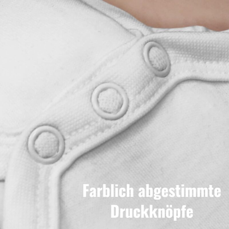 Geschenk mit Namen personalisiert by Shirtracer - Baby Body Junge Mädchen - Aufdruck selbst gestalten - Wunschdruck Text Namen – Bild 4