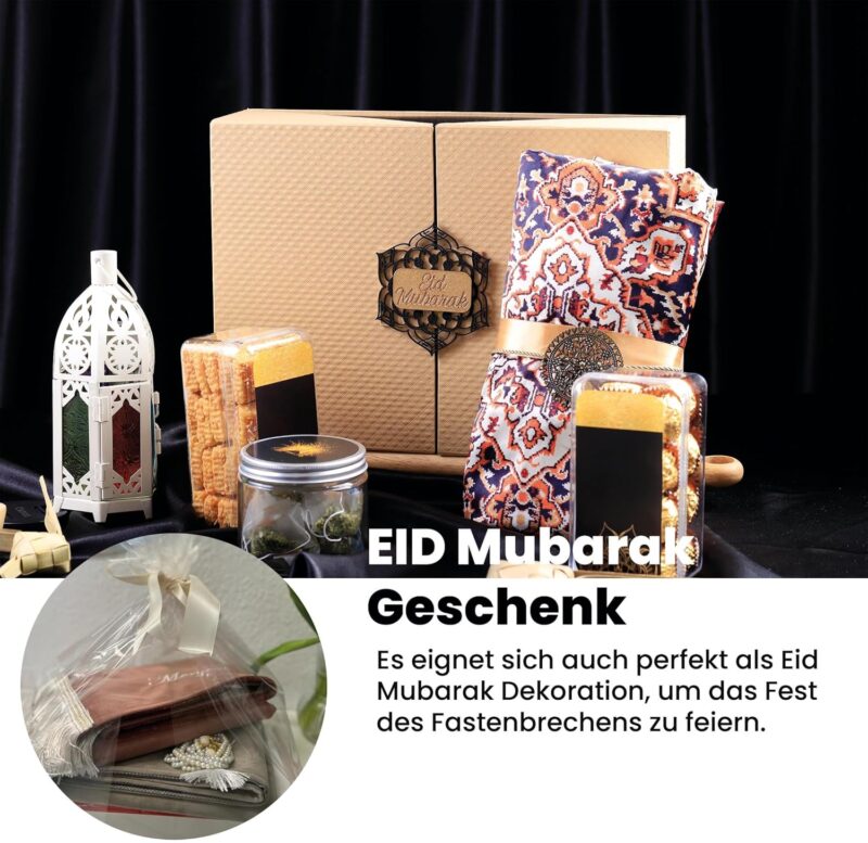 Gebetsteppich mit Namen Eid Mubarak Geschenk Seccade Isimli Namazlik Sajada Sedschade Ramazan Kurban Bayram Hediyesi – Bild 4