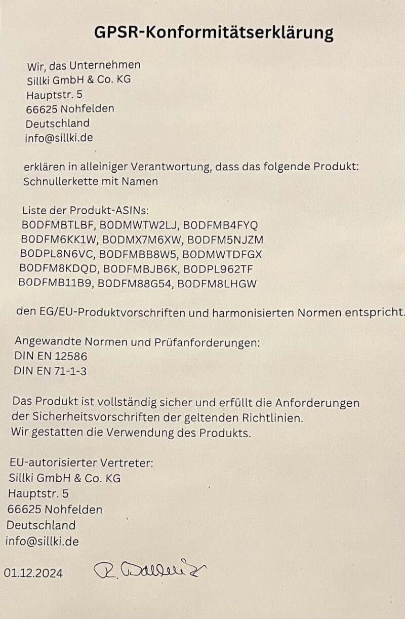 Schnullerkette mit Namen Mädchen rosa altrosa Maus – Bild 2