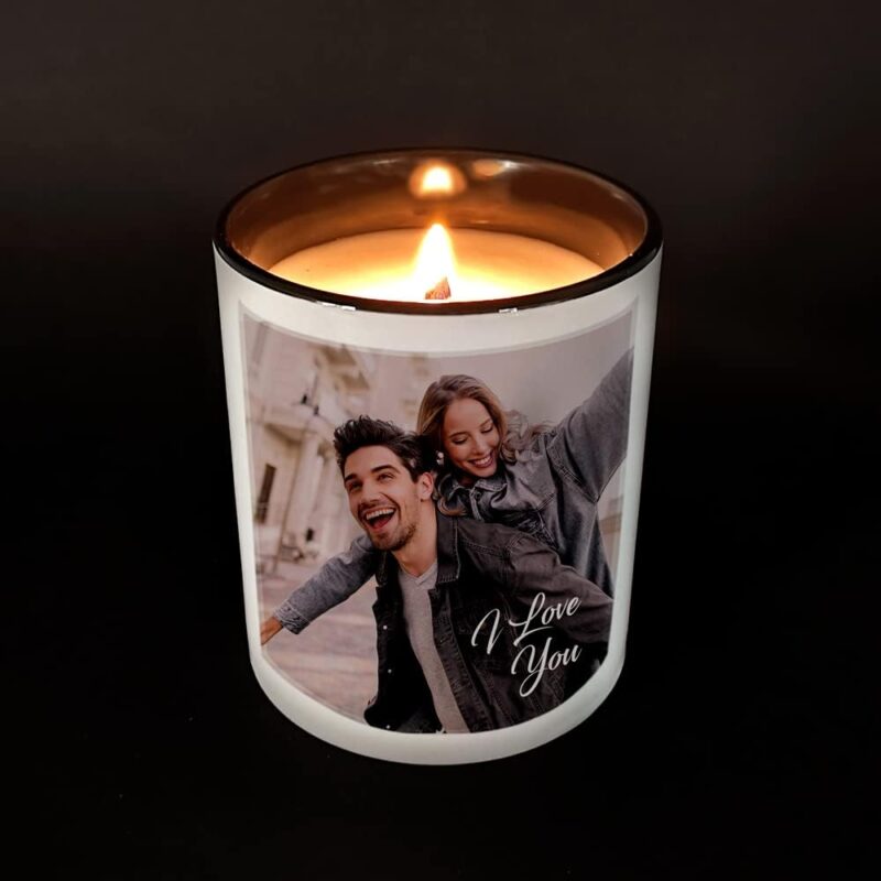 Duftkerze personalisiert mit Foto – 50 Stunden Brenndauer – personalisiertes Geschenk – Geschenk für Damen – Verschiedene Düfte erhältlich – Bild 3
