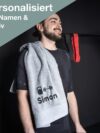 Wolimbo Duschhandtuch Bestickt mit Namen und Motiv - 70x140 cm - blau - weiches Duschtuch personalisiert - Geschenk – Bild 4