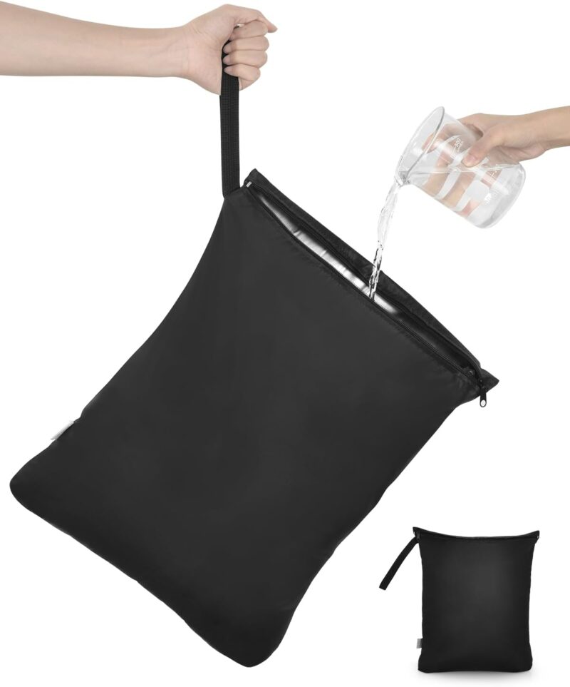 OTraki 2 Stück Wetbag Wiederverwendbar Wickeltasche 40 cm x 50 cm Wetbag Kindergarten Wäschebeutel Reise Wetbag schwimmsachen Nassbeutel Schmutzige Kleidung Tasche Organiser – Bild 4