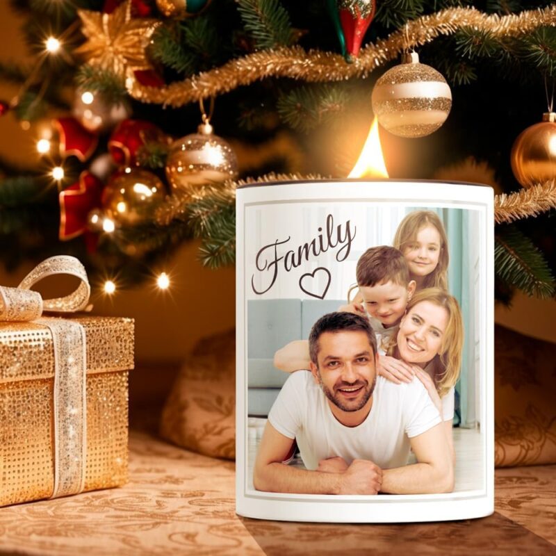 Duftkerze personalisiert mit Foto – 50 Stunden Brenndauer – personalisiertes Geschenk – Geschenk für Damen – Verschiedene Düfte erhältlich – Bild 2